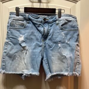 Cello Demim Distressed Shorts - Size Large